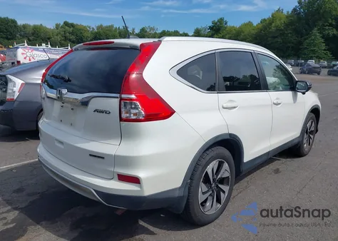 2015 Honda Cr-V Touring из США, поврежденный, VIN 5J6RM4H91FL116332